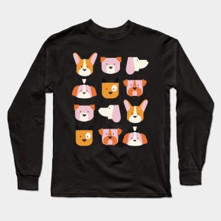 Dogs on Dogs Long Sleeve T-Shirt